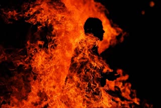 man burnt alive in bahadurgarh farmers protest