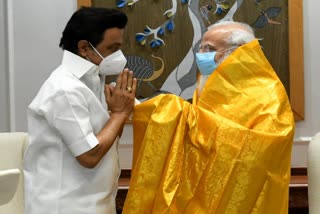 Tamil Nadu CM Stalin meets PM Modi