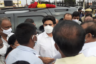 lokesh at Kurnool tour