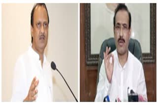 ajit pawar, rajesh tope