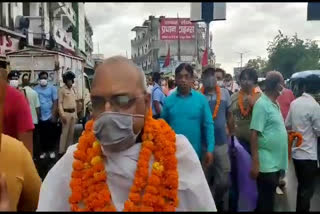 Foot march from Haridwar to Dehradun