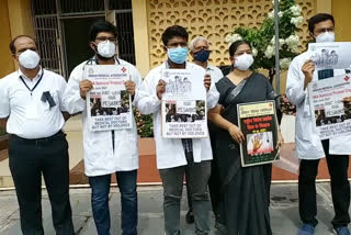 doctors protest