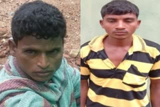 Police arrested two naxalites