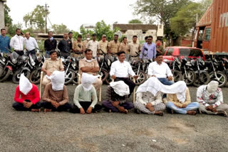 Gang of seven burglars busted in Amravati