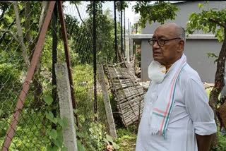 Digvijay Singh visited the forest of Chandanpura