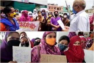 Usha, ASHA workers strike