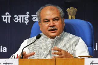 Union Agriculture Minister Narendra Singh Tomar  Narendra Singh Tomar  farmers protest  Three new farm laws  camping at Delhi's borders  Six month long farmer protest  കാര്‍ഷിക നിയമങ്ങള്‍  കേന്ദ്ര സർക്കാർ  കേന്ദ്ര കൃഷിമന്ത്രി നരേന്ദ്ര സിംഗ് തോമര്‍