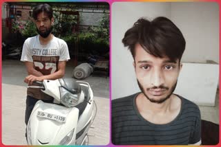 during patrolling four scooty recovered