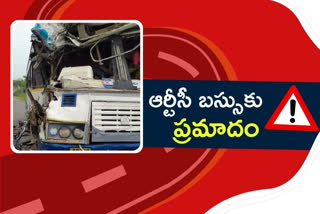 rtc bus accident, rtc bus accident in warangal