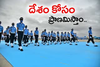 combined graduation parade, dundigal airforce academy