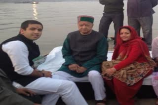 FATHERS DAY STORY ON BONDING OF VIRBHADRA SINGH AND VIKRAMADITYA SINGH