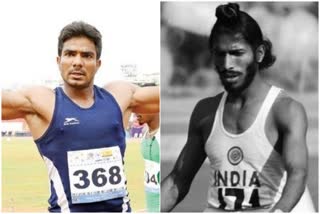 haryana runner broked milkha singh