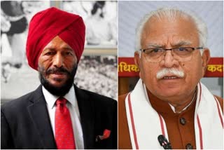 milkha singh manohar lal condolences