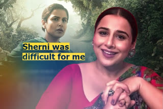 Vidya Balan reveals why she found Sherni a difficult film to pull off