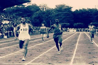 Milkha Singh running