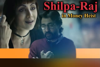 Shilpa Shetty's husband Raj Kundra has shared Punjabi Money Heist video