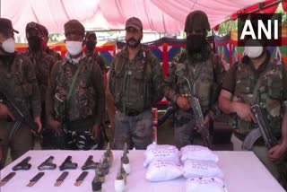 J-K Police  narco-terror module  heroin news  kashmir issue news  കശ്‌മീര്‍ പ്രശ്‌നം  കശ്‌മീർ പൊലീസ്  തീവ്രവാദം