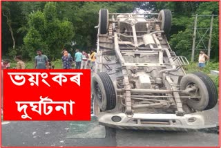 Road Accident At Bihali Biswanath District