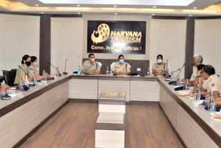 faridabad-khori-village-haryana-and-delhi-police-meeting