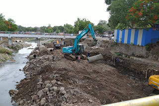 Treatment plant work