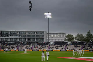 second day of wtc final match ended due to poor lighting