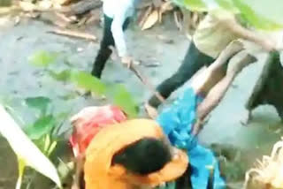 Pathanamthitta  father beaten over property dispute  സ്വത്ത് തർക്കം  വൃദ്ധനെ നഗ്നനാക്കി മർദ്ദിച്ചു  സ്വത്ത് തര്‍ക്കത്തിന്‍റെ പേരില്‍ 75കാരന് മര്‍ദ്ദനം  പത്തനംതിട്ട