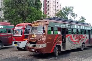 Bus service of Maharashtra and Madhya Pradesh banned