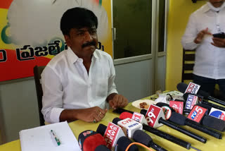 MLC B TECH RAVI FIRES ON YCP ON GIVING COMPENSATION TO KADAPA STEEL PLANT VICTIMS
