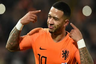 Barcelona  Dutch forward Memphis Depay  Memphis Depay  Dutch forward  ബാഴ്സലോണ  നെതർലൻഡ്സ്  സ്ട്രൈക്കര്‍  മെംഫിസ് ഡെപെയ്