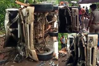 Five persons were killed  lorry collided with a car at Ramanattukara  രാമനാട്ടുകര  ലോറിയും കാറും കൂട്ടിയിടിച്ചു  അഞ്ച് പേർ മരിച്ചു  ലോറിയും കാറും കൂട്ടിയിടിച്ച് അഞ്ച് പേർ മരിച്ചു  lorry collided with a car  Ramanattukara accident