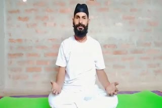 giridih yoga trainer talk about yoga on international yoga day 2021