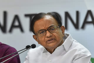 Chidambaram demands restoration of jammu statehood  Chidambaram demands restoration of article 370  restoration of statehood to JK  ജമ്മു കശ്‌മീര്‍ സംസ്ഥാന പദവി ചിദംബരം വാര്‍ത്ത  ചിദംബരം കശ്‌മീര്‍ സംസ്ഥാന പദവി വാര്‍ത്ത  ചിദംബരം കശ്‌മീര്‍ വിഷയം വാര്‍ത്ത  ചിദംബരം പുതിയ വാര്‍ത്ത