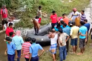 অণ্ডালের সিঙ্গারান নদী পার হতে গিয়ে তলিয়ে গেলেন ব্যক্তি