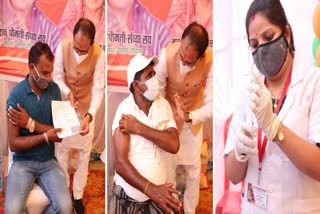 Vaccination MahaAbhiyan started by Shivraj Singh Chouhan