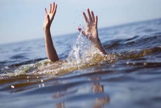 डूबने से युवक की मौत, young man dies due to drowning