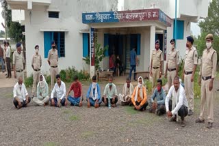10 accused arrested for beating 7 people of Pando tribe