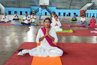 INTERNATIONAL YOGA DAY CELEBRATE AT DIFFERENT PART OF STATE