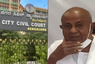 nice company defamation case against farmer prime minister HD Deve Gowda