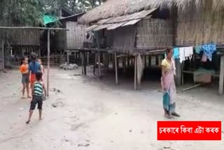 Danger Erosion in Bhramhaputra River At Majuli