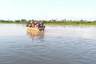 مرادآباد: رام گنگا ندی کی آبی سطح میں اضافہ