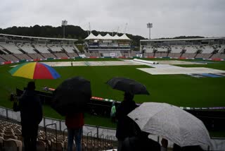 WTC Final, fourth day, IND vs NZ: rain stops play