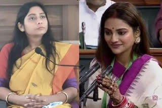 BJP MP Sanghmitra Maurya demands action against TMC MP Nusrat Jahan