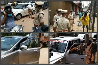 City Rounds by Mangalore Police Commissioner