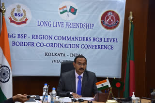 Coordination Teleconference started between BSF and Border Guard Bangladesh