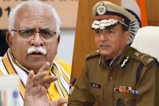 CM Manohar Lal statement DGP letter