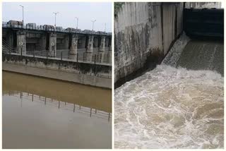 Patan Rain Update: પાટણનો સરસ્વતી નદી ઓવરફ્લો થતા દરવાજો અડધો ફૂટ ખોલાયો