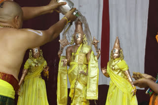 jeshtabhisekam  at tirumala