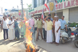 உருவ பொம்மை எரிப்பு