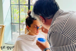 Kangana Ranaut gets 'into the skin of' Indira Gandhi for Emergency - video