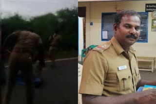 tamil nadu men beaten by police  man beaten by police dead  salem police cruelty  പൊലീസുകാരൻ യുവാവിനെ ലാത്തിക്കടിച്ച് കൊന്നു  യുവാവിനെ ലാത്തിക്കടിച്ച് കൊന്നു  തമിഴ്‌നാട്ടിൽ യുവാവിനെ ലാത്തിക്കടിച്ച് കൊന്നു